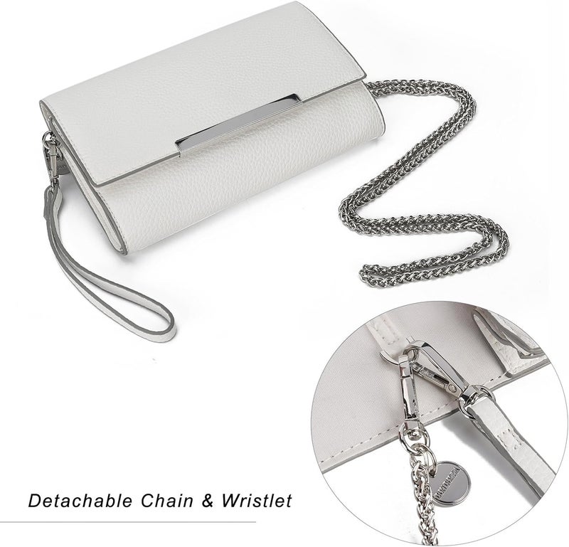 AFKOMST Small Clutch Purses for Women Formal Evening Bag Crossbody and Wristlet Handbags for Party Prom Cocktail Wedding - Image 5